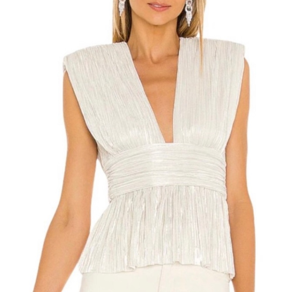 Gorgeous White Sabina Musayev Top